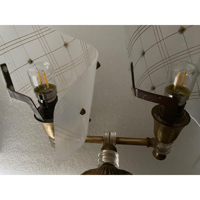 Gold Vintage Wall Lights by Pierre Guariche, 1960s, Set of 2 For Sale - Image 8 of 13