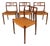 Set of Four (4) Danish Modern Møller Model 79 Side Chairs in Teak by Niels Otto Møller for j.l. Møller Mobelfabrik, Denmark, C. 1960's For Sale
