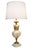 1910s Elaborate Victorian Neoclassical Bronze Gilt Urn Marble Table Lamp For Sale