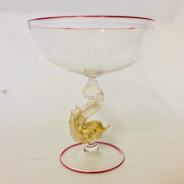 1980s Murano Blown Glass Centerpiece, 1980s For Sale - Image 5 of 7