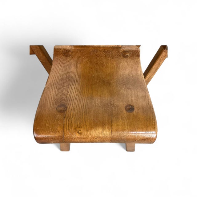 Brutalist Mid-Century Brutalist Dining Chairs, Belgium, 1970s, Set of 4 For Sale - Image 3 of 9