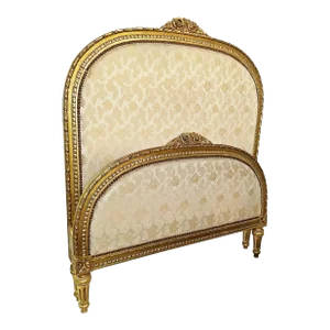 Gilt Louis XVI Style Twin Headboard and Footbard C. 1920s