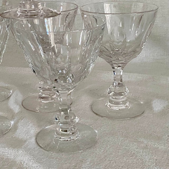 Tiffin-Franciscan "Mt. Vernon" Water Goblets - Set of 6 For Sale - Image 9 of 9