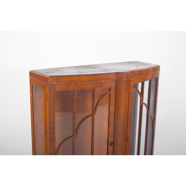 Portuguese Double-Door Showcase Cabinet, 1890s For Sale - Image 5 of 7