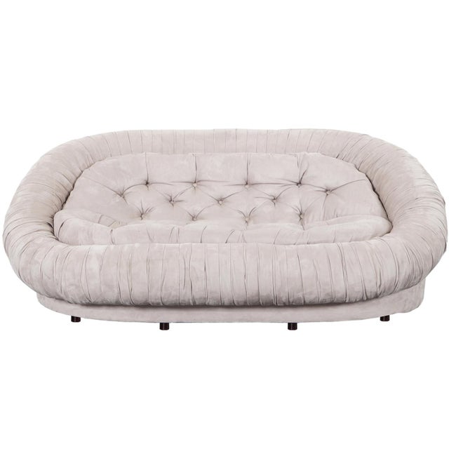 Vintage Italian "Cloud" Loveseat For Sale - Image 9 of 9