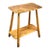 Vintage Wabi Sabi Bench From Spalted Maple Signed Neil Panyik For Sale