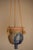 Mid Century Modern Hanging Stoneware Ceramic Drip Glaze Planter Pot For Sale In Monterey, CA - Image 6 of 9