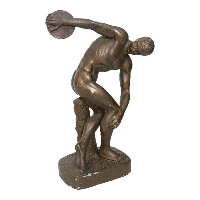 Vintage Austin Productions Discobolus Statuette For Sale