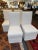 Design Plus Gallery presents a Set of Four High Back Ellison Dining Chairs from Restoration Hardware. The dining chairs...