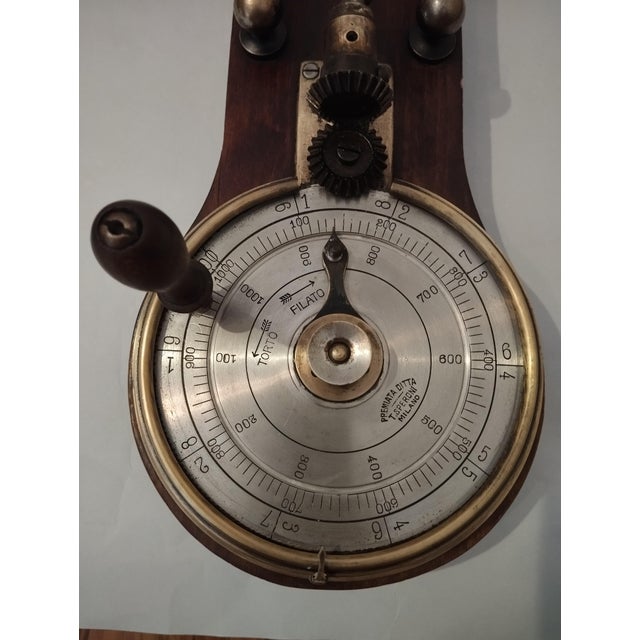 Rare vintage torque meter from a textile laboratory – premiata ditta t. Speroni milan a unique piece of italian industrial...