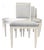 Set of 6 Highland House Dining Side Chairs With Schumacher Fabric For Sale