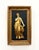 Vintage Neoclassical Gilt Figural Wall Plaque For Sale - Image 4 of 6