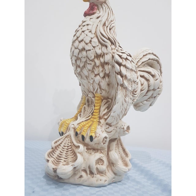 Colorful Figure of a Rooster, Italy, 1980s For Sale - Image 4 of 9