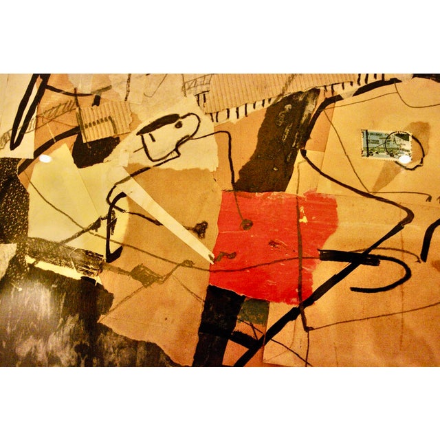 Paper Claudette Griffith, Composition, 1987, Collage on Paper For Sale - Image 7 of 8