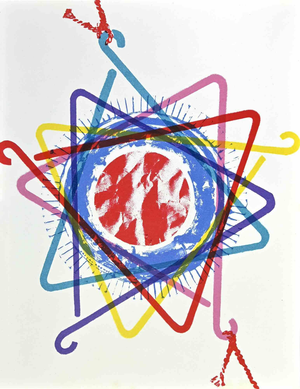 James Rosenquist, Auto Tire, 1970s, Lithograph