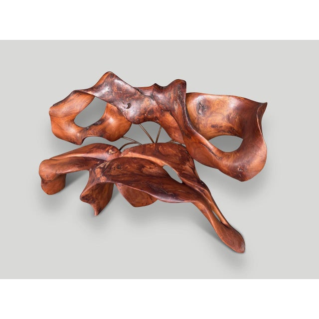 Andrianna Shamaris Impressive Sculptural Bench or Art Piece For Sale - Image 4 of 6