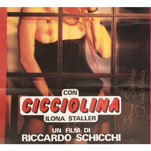 Vintage Telefono Rosso Poster, 1986 For Sale - Image 3 of 5