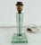 Italian Table Lamp with Green Glass and Brass Details from Fontana Arte, 1950s For Sale - Image 15 of 18