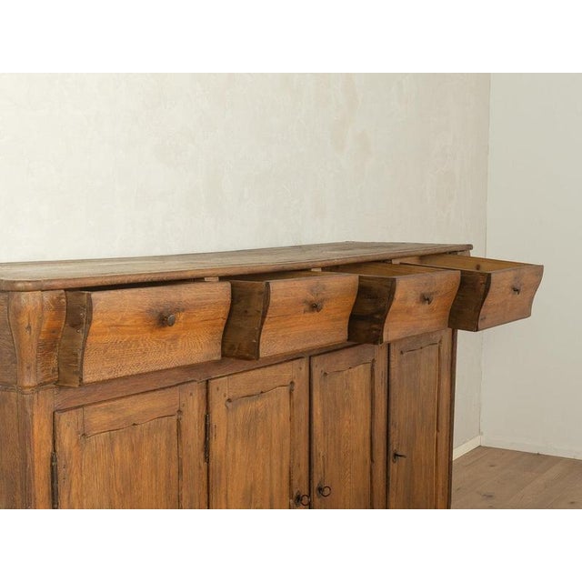 Brutalist Sideboard in Wood, Germany For Sale - Image 6 of 12