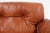 Brown Leather Coronado 2-Seater Sofa by Tobia Scarpa for B&B Italia, Italy, 1960s For Sale - Image 4 of 18