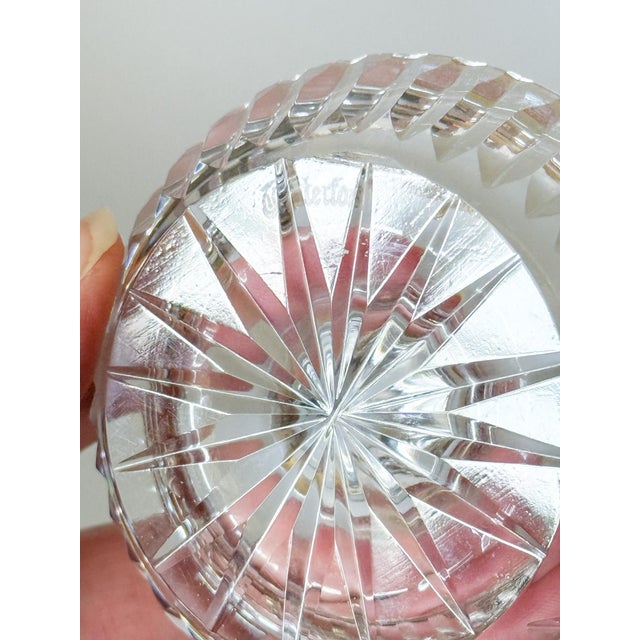 Waterford Vintage Waterford Ireland Crystal Ring Holder Jewelry Tray For Sale - Image 4 of 9