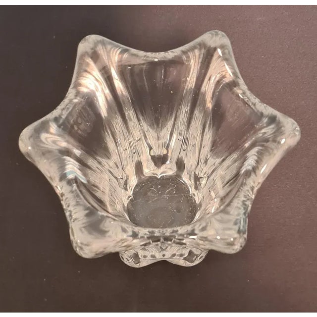 Crystal Vase from Daum France For Sale - Image 5 of 9