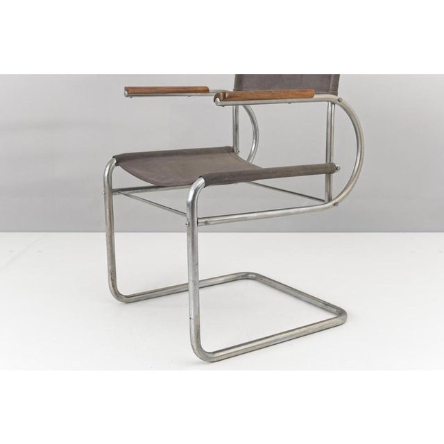 Dutch Cantilever Armchair by Marcel Breuer, 1935 For Sale - Image 9 of 13
