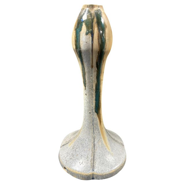 Ceramic Art Nouveau Ceramic Lamp, 1890s For Sale - Image 7 of 7