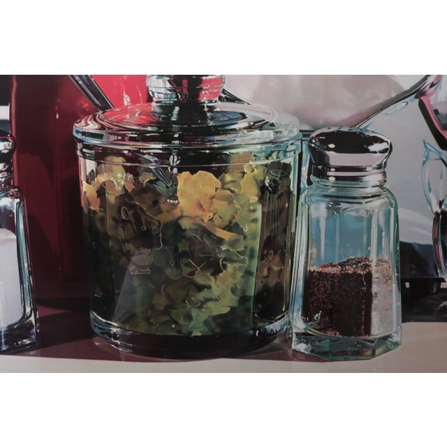 This signed and numbered (193/195) limited edition lithograph is by the American artist Ralph Goings and depicts a small...