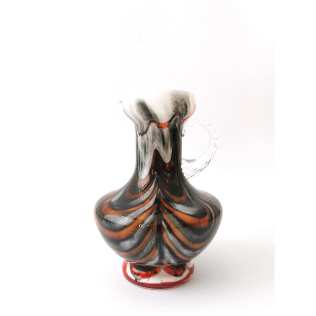 Mid-Century Modern Vintage Opaline Vase by Carlo Moretti for Vb / Vetreria Borgonovo, Italy, 1960s For Sale - Image 3 of 12