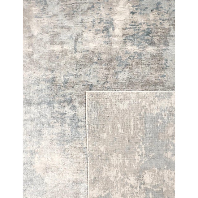 Pasargad Home Beverly Silver Area Rug- 8' 0" X 10' 0" For Sale - Image 4 of 6