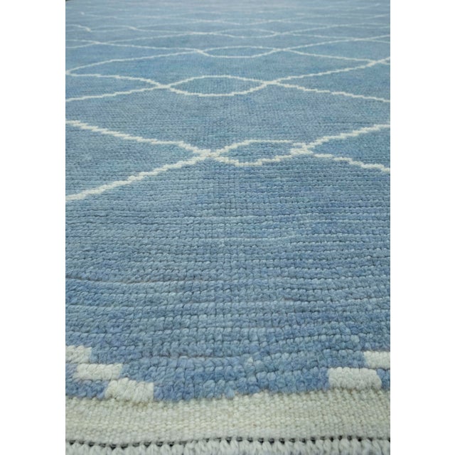 Early 21st Century Turkish Tulu Handmade Rug 8'7" x 11'10" #18564 For Sale - Image 5 of 8