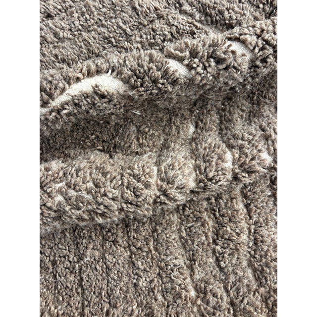 1990s Moroccan Beni Ouarain Rug in Wool, 1990 For Sale - Image 5 of 11