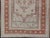Mid 20th Century Vintage Turkish Oushak Rug With Medallion Design in Taupe, Light Green, & Brown For Sale - Image 5 of 10