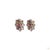 Early 21st Century 5.67 Carat Round Brilliant Cut Diamond Ruby Gold Earrings, Pair For Sale - Image 5 of 9