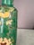 Chinese 19th Century Chinese Floral Relief Pottery Table Lamp For Sale - Image 3 of 9