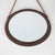 Round Wall Mirror with Leather Strap, 1960s For Sale - Image 10 of 14