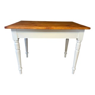 Antique Table in Fir, 1890s For Sale