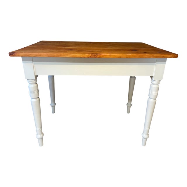 Antique Table in Fir, 1890s For Sale