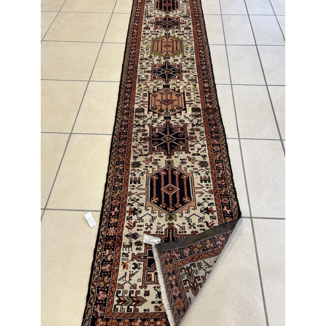1970s Persian Heriz , 2'9" X 16' For Sale In New York - Image 6 of 12
