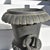 Tall Neoclassical Style Faux Bois Cherub Planter or Jardinière in Dark Gray For Sale - Image 4 of 6
