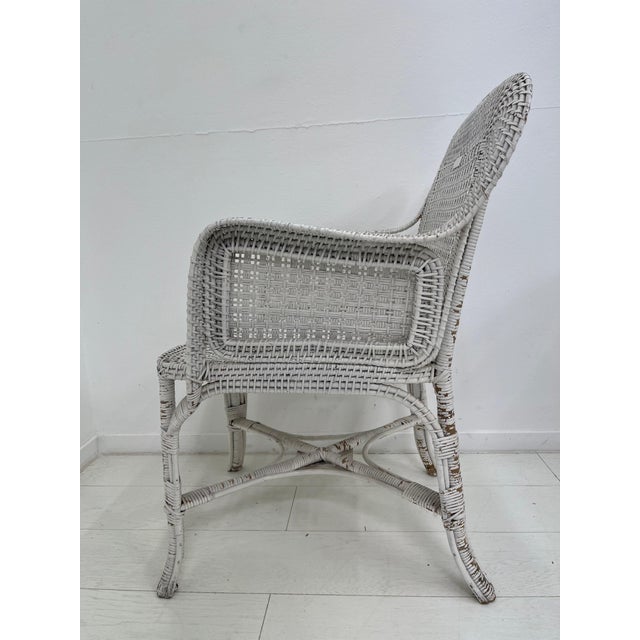 Armchair attributed to Adolf Loos for Prag-Rudniker Peddigrohr, Austria, 1930s For Sale - Image 3 of 11