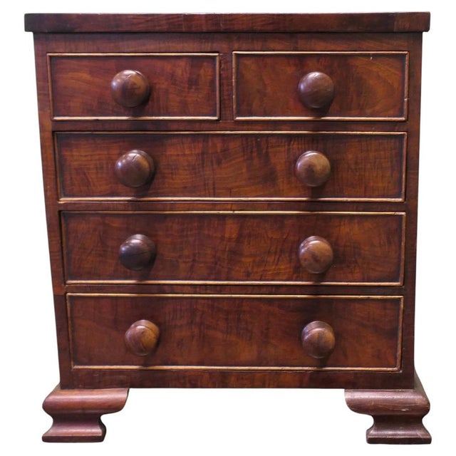Victorian Miniature Chest of Drawers For Sale - Image 9 of 9