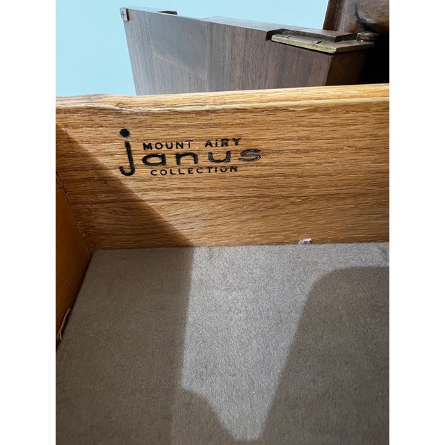Mid 20th Century Janus Collection Mount Airy Walnut 5 Door Server ...