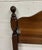 Early 20th Century Vintage Twin Size Traditional Style Cannonball Headboard and Footboard For Sale - Image 5 of 9