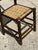 Brown Turned Wood Spool Chairs attributed to Charles Dudouyt, 1940s, Set of 4 For Sale - Image 8 of 11