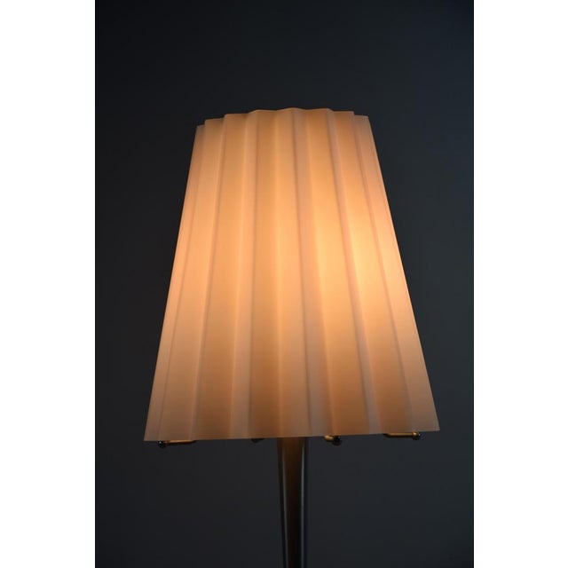 Pink Pleaded Murano Glass Table Lamp, 1999 For Sale - Image 10 of 12