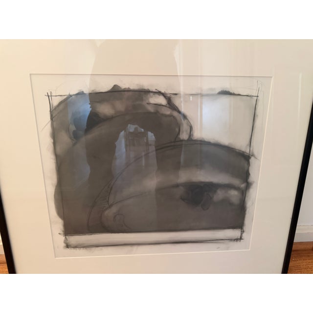 In the fine arts world, when you think donuts, you likely think "Emily Eveleth." This is a black & white, graphite and oil...