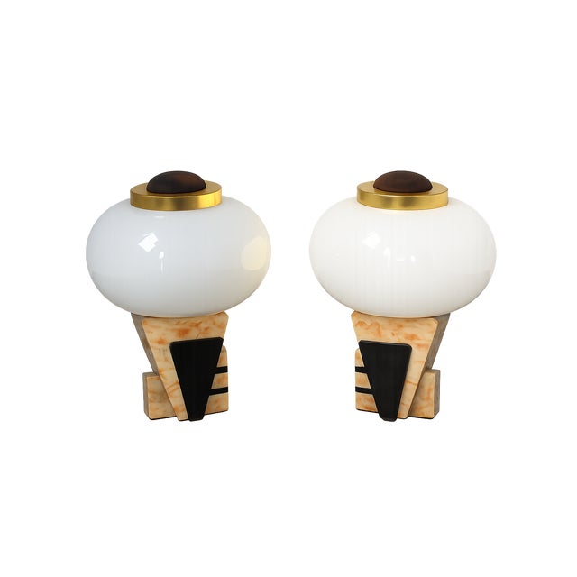 Art Deco Table Lamps, 1950s, Set of 2 For Sale - Image 12 of 12