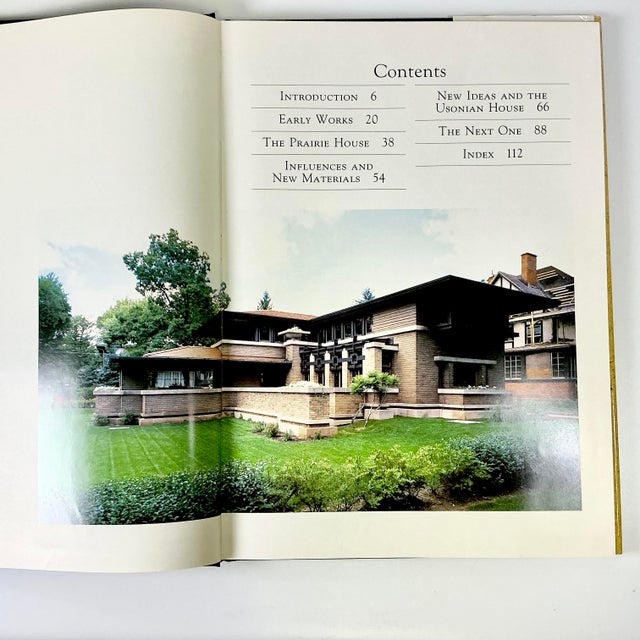 1990s 1991 Arts & Crafts Americana Frank Lloyd Wright Coffee Table Book. For Sale - Image 5 of 18